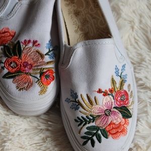 Keds x Rifle Paper Co Slip ons